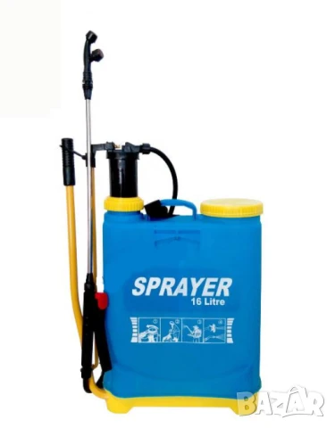 Продавам градинска пръскачка 16 л., снимка 3 - Градинска техника - 51365413