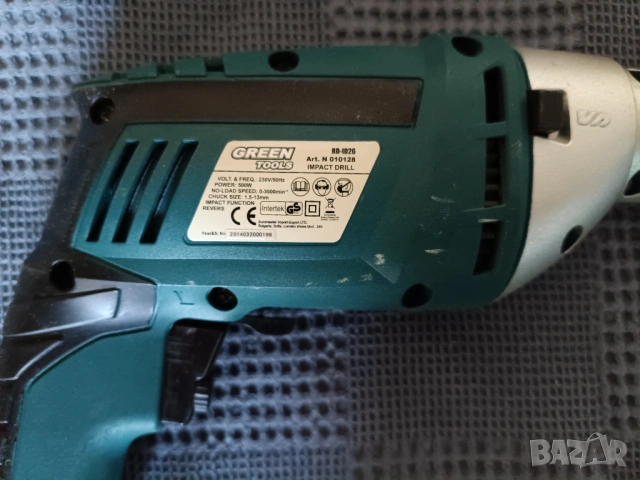 Бормашина Green Tools RD-ID26 500W, снимка 3 - Бормашини - 54065038