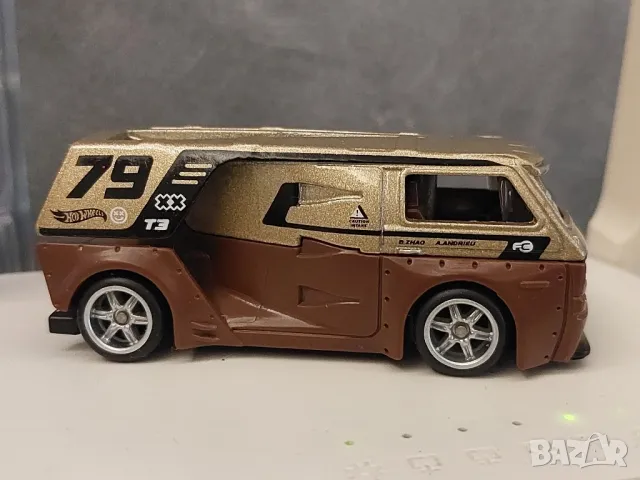 vw t3 custom hot wheels, снимка 3 - Колекции - 48495713