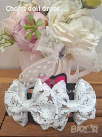 Коледни фиби, снимка 15 - Аксесоари за коса - 52083438