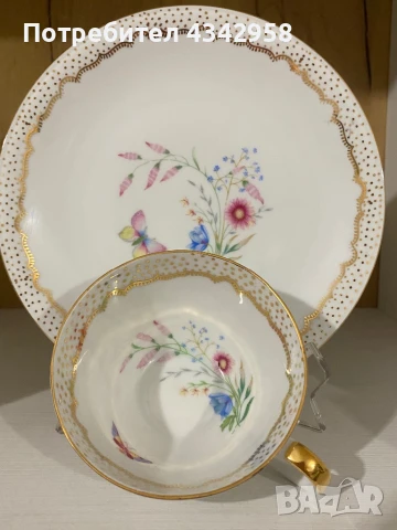Сет за чай . Бавария. Порцелан., снимка 1