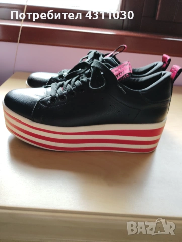 Черни обувки номер 40 , снимка 3 - Дамски ежедневни обувки - 53807252