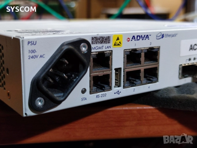 ADVA FSP 150CC-GE112 Gigabit Optical Fibre Access Device, снимка 2 - Суичове - 52058496
