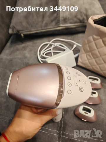 Philips фотоепилатор BRI977/00, 5 степени, UV филтър, снимка 5 - Епилатори - 54060283