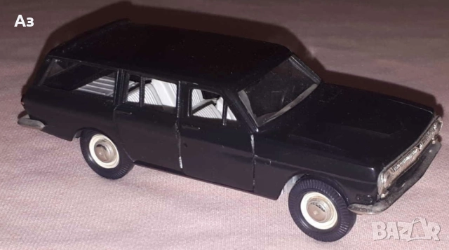 Соц руски модел Волга ГАЗ 24-02 1:43 Сделано в СССР USSR , снимка 3 - Колекции - 52590329