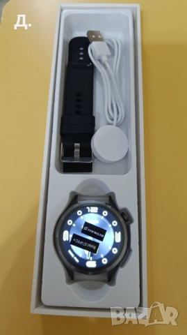 Смарт часовник GT4 Pro Черен, Нов, OLED Дисплей, снимка 2 - Смарт часовници - 52545911