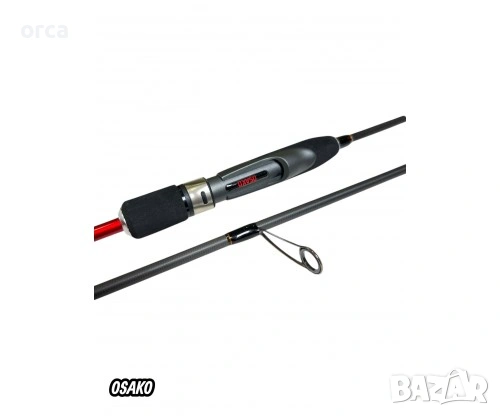 Травел спининг въдица Osako Ritmix X6 компактна 6 части, снимка 2 - Въдици - 54087807