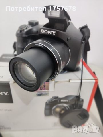💥ТОП ОФЕРТА до края на Май💥 Фотоапарат SONY H300с 35x оптично мащабиране, снимка 1 - Фотоапарати - 45616210