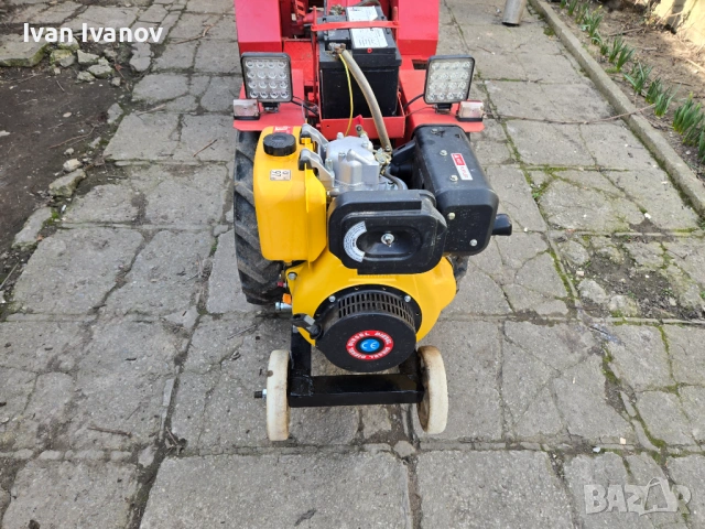 Мотоблок с адаптер, снимка 3 - Селскостопанска техника - 53925084