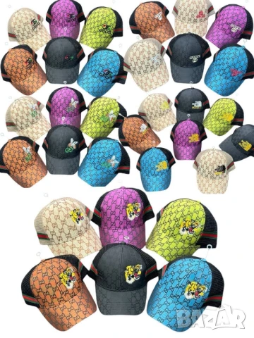 шапки с козирка gucci louis vuitton calvin klein jeans , снимка 10 - Шапки - 50748830