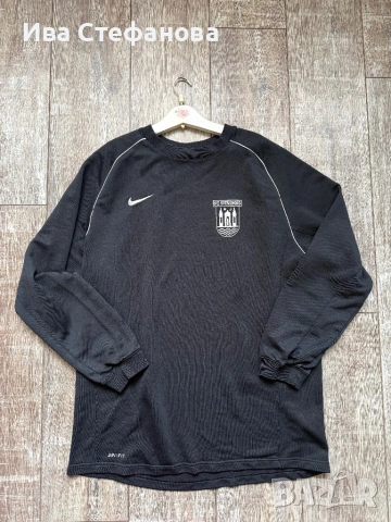 Спортна черна дълга 100% оригинална блуза Nike nike Найк женска мъжка унисекс модел, снимка 2 - Блузи с дълъг ръкав и пуловери - 54149288