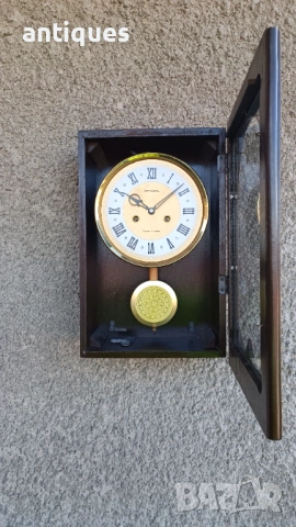 Стар руски стенен часовник - Янтар / Jantar - 1985г. - №2, снимка 5 - Антикварни и старинни предмети - 53411606