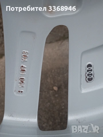 Джанти Audi ОРИГИНАЛНИ 18" 5x112 с гуми 235/60/18, снимка 14 - Гуми и джанти - 53729269