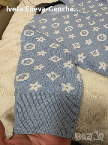 дамска блуза финно плетиво, снимка 3 - Блузи с дълъг ръкав и пуловери - 53586471