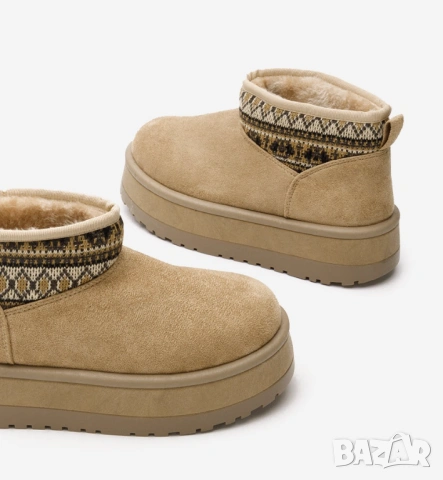 Апрески тип UGG - 38 номер, снимка 4 - Дамски апрески - 53186031