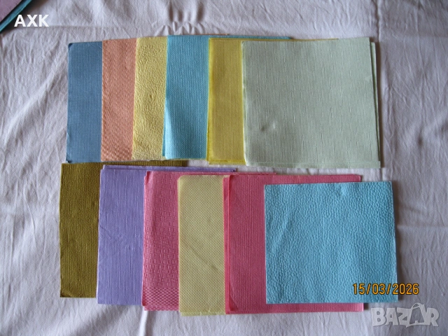 Салфетки колекция, снимка 2 - Други - 38036229