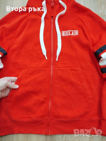 Nike air fleece горнище мъжка оригинален , снимка 4 - Спортни дрехи, екипи - 52827114