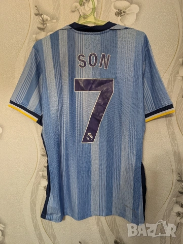 тениска / фланелка на Тотнъм Хотспър и Son Heung-min и номер 7 размер Л , снимка 4 - Футбол - 54033250