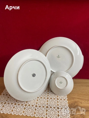 Баварски порцелан , снимка 2 - Чинии - 54130137