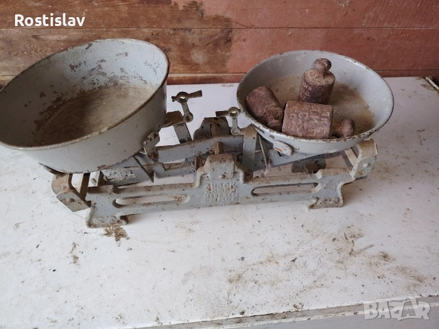 стар кантар , снимка 2 - Антикварни и старинни предмети - 53726454