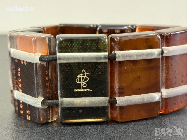 Гривна от бразилския дизайнер Карлос Собрал. №8082, снимка 7 - Гривни - 54081280