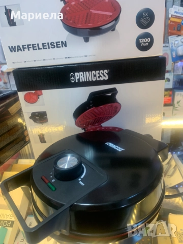 Гофретник за 5 тънки гофрети / Гофретник детелина 1200W, снимка 5 - Гофретници - 51532355