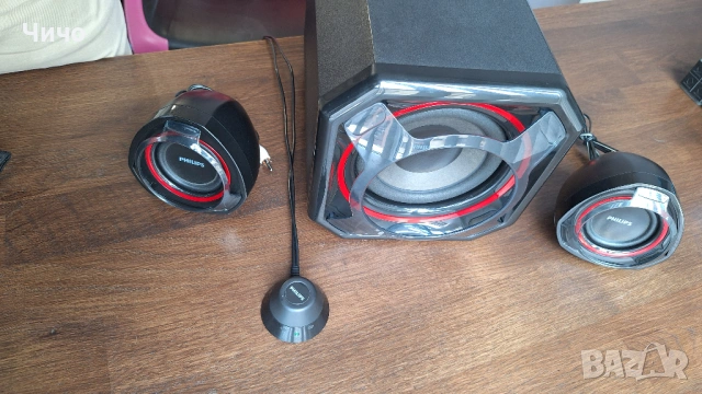 Mултимедийни тонколони Philips SPA5300/10 – 2.1 система, снимка 5 - Тонколони - 53247245