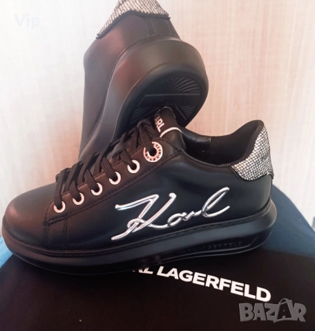 Дамски кецове Karl Lagerfeld, снимка 4 - Кецове - 52127267