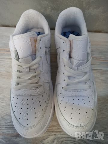 Louis Vuitton Nike Air Force - маратонки номер 42, снимка 2 - Маратонки - 46539339