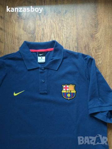 Nike Barcelona - страхотна мъжка тениска Л, снимка 2 - Тениски - 45082649