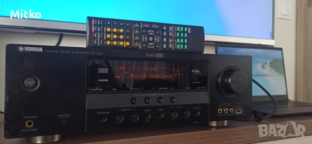 Yamaha RX-V463  HDMI USB дистанционно, снимка 3 - Ресийвъри, усилватели, смесителни пултове - 53582441