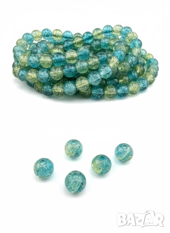 Стъклени Мъниста за Бижута 10мм 8мм 6 мм 4мм J286, снимка 2 - Други - 52481061