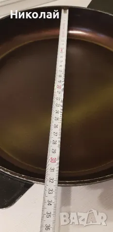 Голям алуминиев тиган, снимка 4 - Съдове за готвене - 50037374