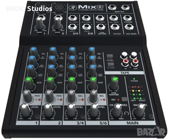 Mackie Mix8 Mixing Desk Смесителен пулт (смесител, миксер)