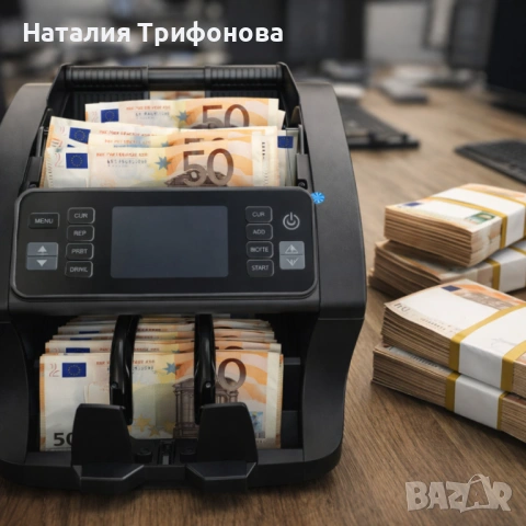 Машина за броене на пари с детекция за фалшиви банкноти STS AL-N66