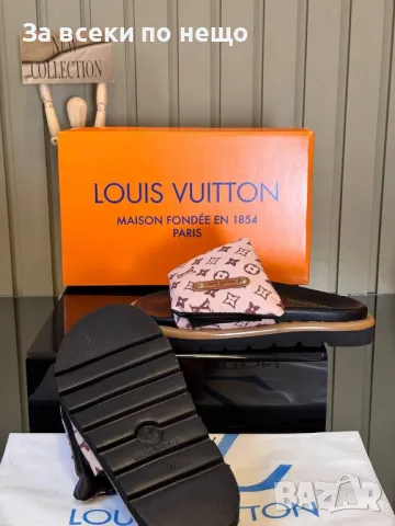 Louis Vuitton Дамски Чехли Луис Витон - 3 Налични Цвята Код E312, снимка 6 - Чехли - 50416715