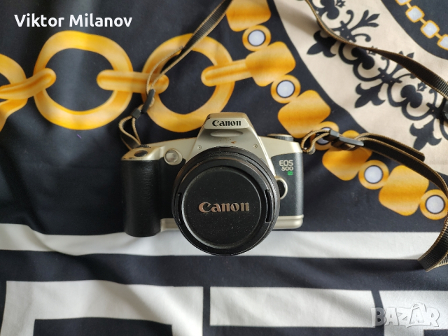 фотоапарат Canon eos500n, снимка 1 - Фотоапарати - 44950534