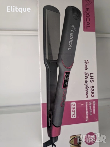 Преса за коса, титаниеви плочи, 230C, 65W, снимка 3 - Преси за коса - 52841918