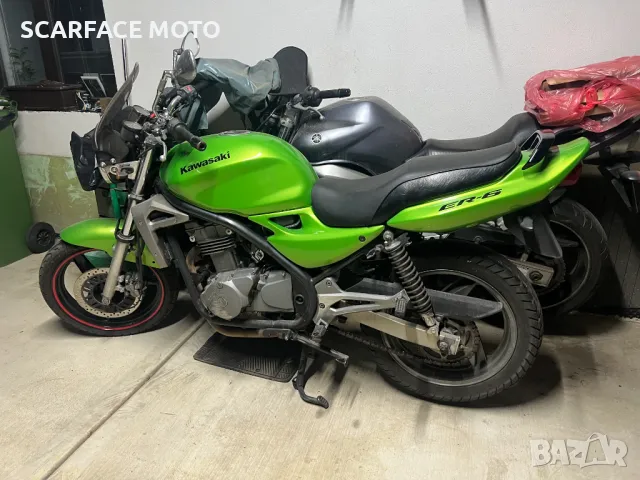 Продавам Kawasaki ER5 регистриран Бартер, снимка 2 - Мотоциклети и мототехника - 49824534