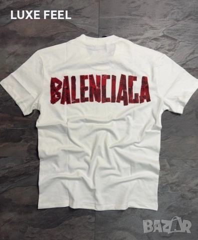 BALENCIAGA 🔹Мъжки Тениски , снимка 14 - Тениски - 53693191
