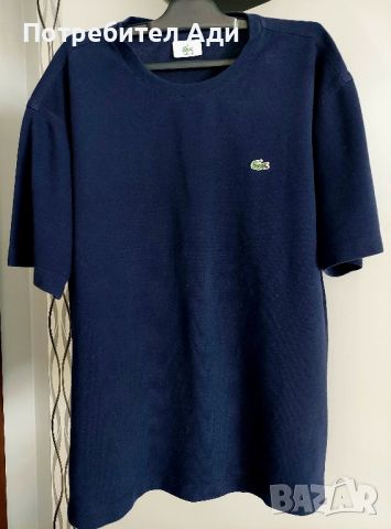 Мъжка тениска LACOSTE, снимка 2 - Блузи - 45255092