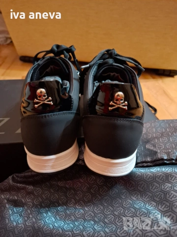 Нови мъжки обувки Philipp Plein – Модел "Running New Wave", снимка 7 - Маратонки - 53670439