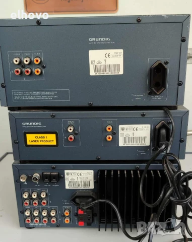 Стерео усилвател, дек и CD Grundig M30, снимка 11 - Аудиосистеми - 50846714
