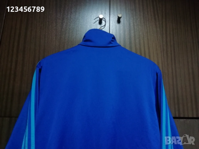 Adidas Originals Blue Firebird оригинално горнище размер М, снимка 3 - Спортни дрехи, екипи - 53329596