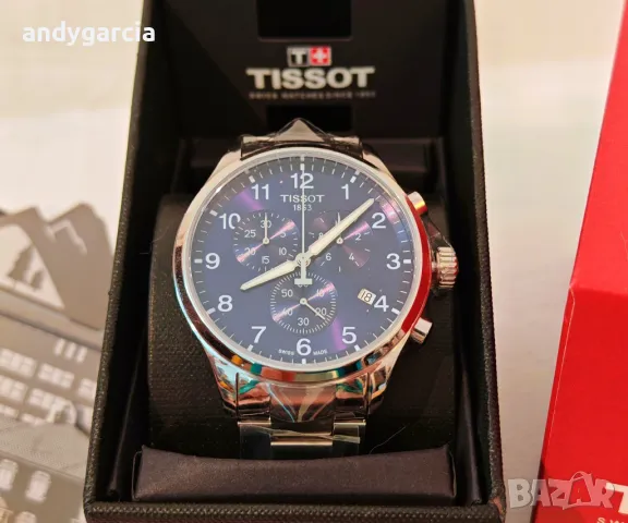 TISSOT CHRONO XL CLASSIC T116.617.11.047.01 чисто нов часовник с кутия 100% оригинален, снимка 1 - Мъжки - 49217472