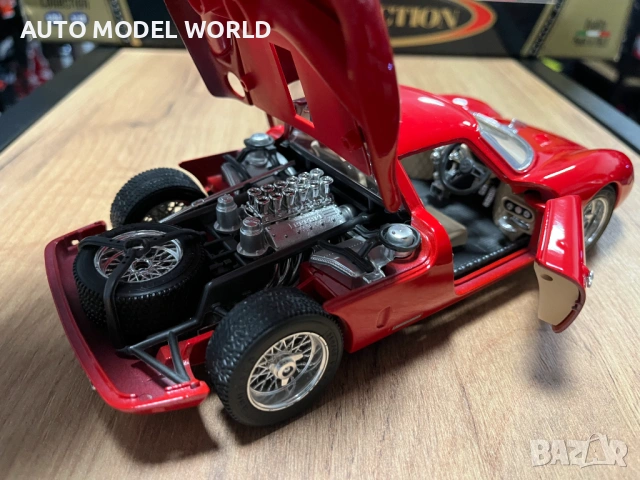 BBURAGO колекционерски модел FERRARI 250 LEMANS 1965г. 1:18 мащаб 59 лв. / 30.17 €, снимка 8 - Аксесоари и консумативи - 53237861