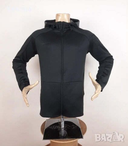 Mammut Logo ML Hooded - Оригинално мъжко горнище размер М, снимка 3 - Спортни дрехи, екипи - 53638794