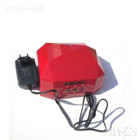 Професионална Хибридна UV/LED Лампа за Маникюр 36W – Компактен Дизайн в 7 Цвята с Подвижно Дъно, снимка 8 - Продукти за маникюр - 53244323