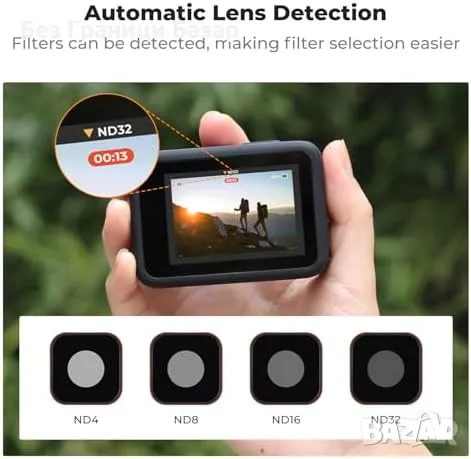Нови ND филтри K&F Concept за GoPro Hero 13/12/11/10/9 – професионални кадри, снимка 2 - Обективи и филтри - 48539920