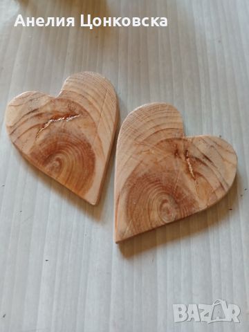 "Сърца"от дърво , снимка 4 - Сувенири от дърво - 45480639